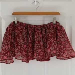 Amuse Society Off The Shoulder Crop